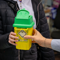 Boîtes DASTRI en pharmacie