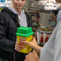 Boîtes DASTRI en pharmacie